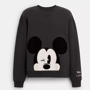 Coach x Disney Winked Mickey sweatshirt M, NWT